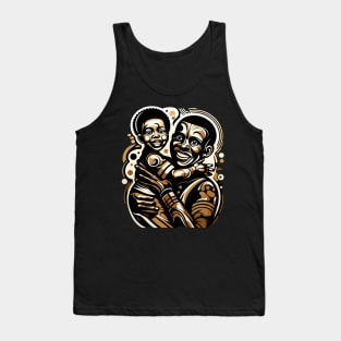 Afrocentric Father And Son Tank Top